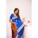 Picture of Stunning Silk Royal Blue Saree
