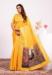 Picture of Pretty Silk Yellow Saree