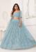 Picture of Admirable Net Light Slate Grey Lehenga Choli