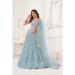 Picture of Admirable Net Light Slate Grey Lehenga Choli