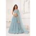 Picture of Admirable Net Light Slate Grey Lehenga Choli