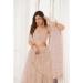 Picture of Classy Net Tan Lehenga Choli