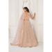 Picture of Classy Net Tan Lehenga Choli