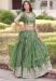 Picture of Ravishing Chiffon Dark Sea Green Lehenga Choli