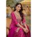 Picture of Splendid Georgette Thistle Straight Cut Salwar Kameez