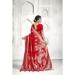 Picture of Alluring Silk Crimson Saree