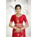 Picture of Alluring Silk Crimson Saree