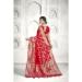 Picture of Bewitching Silk Fire Brick Saree