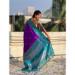 Picture of Classy Silk Dark Violet Saree