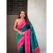 Picture of Fascinating Silk Light Sea Green Saree