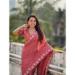 Picture of Charming Silk Indian Red Saree