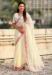 Picture of Ravishing Silk Ghost White Saree