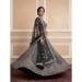Picture of Amazing Net Grey Lehenga Choli