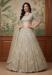 Picture of Sublime Net Dark Grey Lehenga Choli