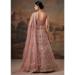 Picture of Well Formed Net Rosy Brown Lehenga Choli