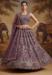 Picture of Statuesque Net Purple Lehenga Choli