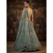Picture of Elegant Net Medium Sea Green Lehenga Choli