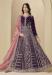 Picture of Radiant Chiffon Dim Gray Straight Cut Salwar Kameez