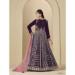 Picture of Radiant Chiffon Dim Gray Straight Cut Salwar Kameez