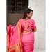 Picture of Pretty Silk Hot Pink Saree