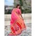 Picture of Pretty Silk Hot Pink Saree