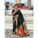 Picture of Magnificent Silk Dark Slate Grey Saree