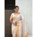 Picture of Appealing Silk White Saree
