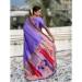 Picture of Stunning Silk Medium Slate Blue Saree