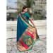 Picture of Grand Silk Medium Turquoise Saree