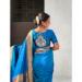 Picture of Gorgeous Silk Light Sea Green Saree