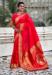 Picture of Graceful Silk Red Saree