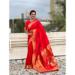 Picture of Graceful Silk Red Saree