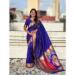 Picture of Pretty Silk Midnight Blue Saree
