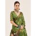 Picture of Pretty Cotton & Silk Dark Olive Green Saree