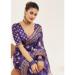 Picture of Radiant Cotton & Silk Purple Saree