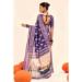 Picture of Radiant Cotton & Silk Purple Saree