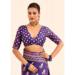 Picture of Radiant Cotton & Silk Purple Saree
