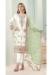 Picture of Shapely Georgette White Straight Cut Salwar Kameez