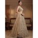 Picture of Pleasing Net Rosy Brown Lehenga Choli