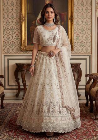 Picture of Statuesque Net Sea Shell Lehenga Choli