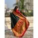 Picture of Beautiful Silk Dark Slate Grey Saree