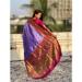 Picture of Marvelous Silk Dark Slate Blue Saree
