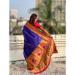 Picture of Good Looking Silk Midnight Blue Saree