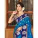 Picture of Nice Silk Dark Cyan Saree