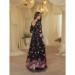 Picture of Enticing Georgette Black Readymade Salwar Kameez