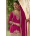 Picture of Marvelous Chiffon Deep Pink Readymade Salwar Kameez