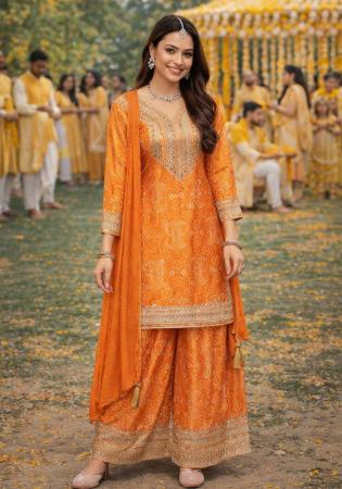 Picture of Ravishing Silk Peru Readymade Salwar Kameez