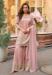 Picture of Lovely Silk Pink Straight Cut Salwar Kameez