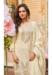 Picture of Resplendent Silk Ghost White Straight Cut Salwar Kameez