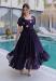 Picture of Wonderful Georgette Purple Readymade Gown